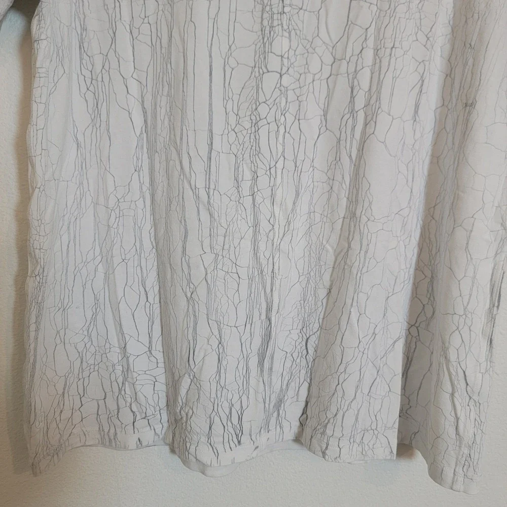 Lululemon All Yours Short Sleeve T-Shirt Vitasea Thread Dye White Black Gym Yoga
